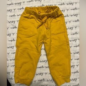 Mayoral gold/yellow jogger pants